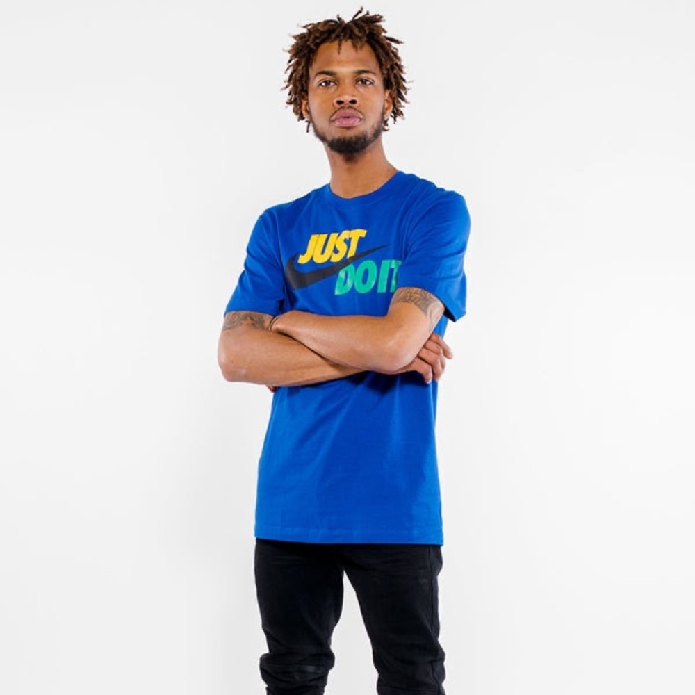 Big and Tall: Just Do It Swoosh Tee
